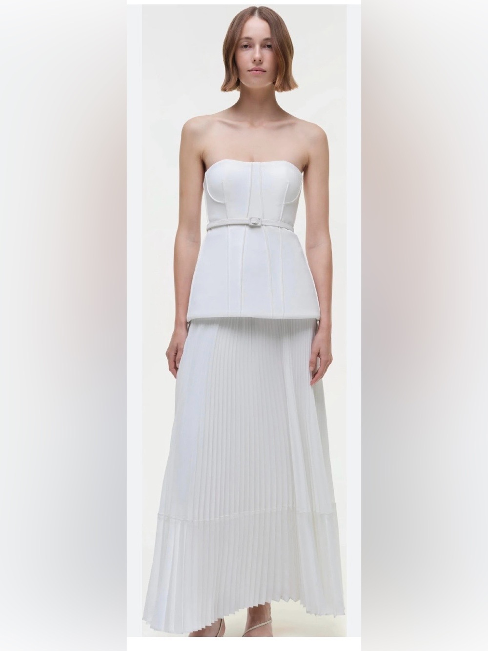 White Simkhai Prisca Dress